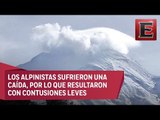 Salvan del volcán Citlaltépetl a dos alpinistas extranjeros