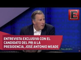 "Mis enemigos son los problemas del país": Meade