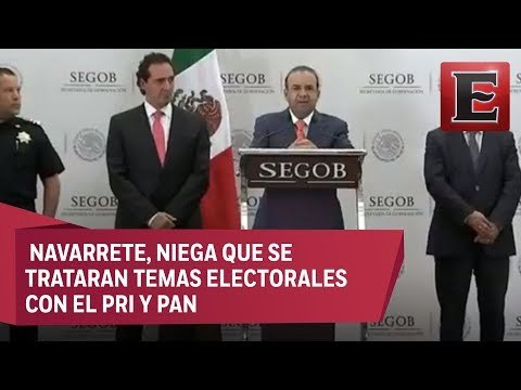 No tenemos las manos metidas en el proceso electoral: Navarrete Prida