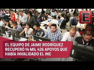 El Bronco estaría a 16 mil firmas de obtener candidatura independiente