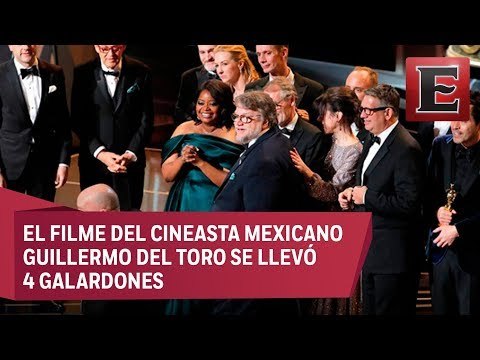 'The Shape of Water' reina en los Oscar con cuatro estatuillas