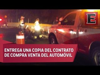 Alberto Sentíes declara ante Fiscalía de Guerrero por auto accidentado en Autopista del Sol