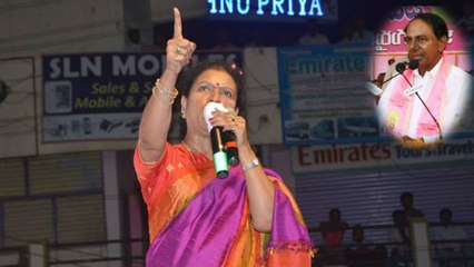 కేసీఆర్ పై డీకే అరుణ ధ్వజం