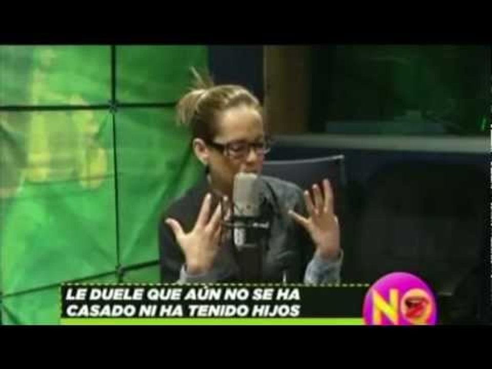 Roxana Castellanos trsite por no estar casada/Roxana Castellanos it hurts not to be married