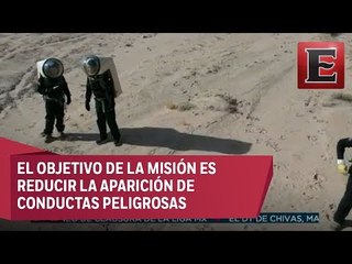 Estudiantes de la UNAM participan en misión simulada a Marte