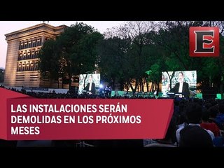 Tec de Monterrey despide en ceremonia a edificios dañados por el S19
