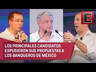 Análisis de los candidatos presidenciales en la Convención Bancaria