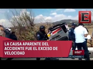 Accidente vial deja 7 muertos en Tlaxcala