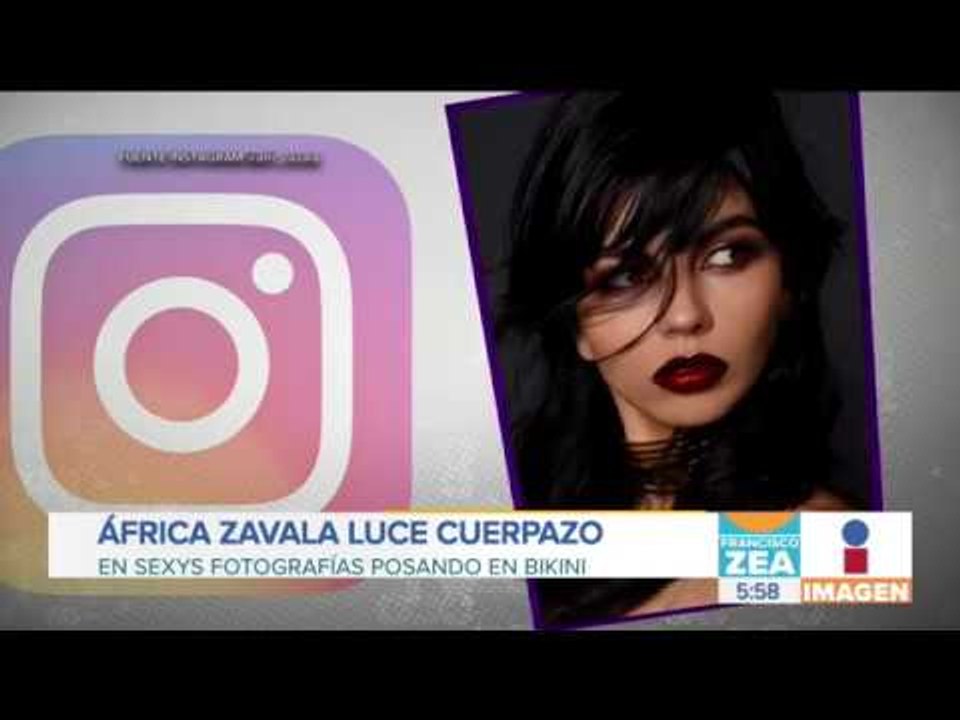 África Zavala luce cuerpazo en bikini | Noticias con Francisco Zea