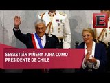 Sebastián Piñera asume, por segunda vez, la presidencia de Chile