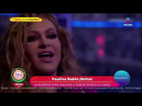 Seguidores de Paulina Rubio aseguran que se sometió a cirugías | Sale el Sol