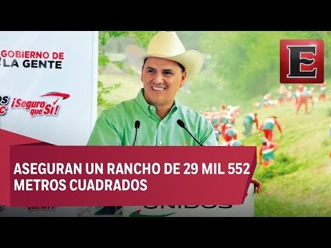 Decomisan cinco supuestas propiedades a Roberto Sandoval, exgobernador de Nayarit