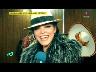 Ana Bárbara responde a críticas de redes sociales | De Primera Mano