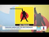 ¡Hacen homenaje a Freddie Mercury en Londres! | Noticias con Francisco Zea