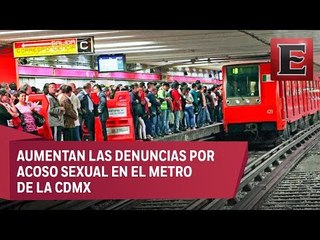 Aumenta acoso sexual contra las mujeres en Metro