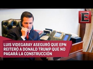 'Construir un muro no es amistoso'; Peña Nieto responde a Trump