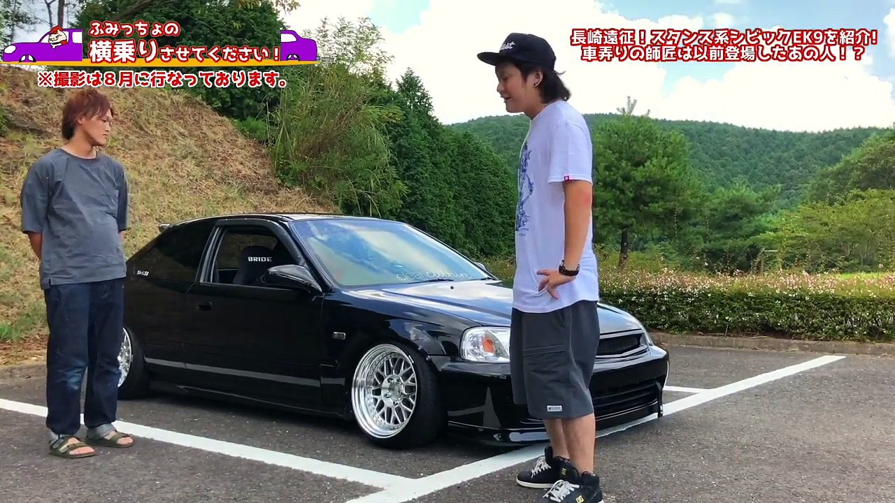 【愛車紹介】黒のEK9ってあんまり見ないよね？シンプル&クリーンに弄られたシビックEK9を紹介！【honda civic typeR EK9】