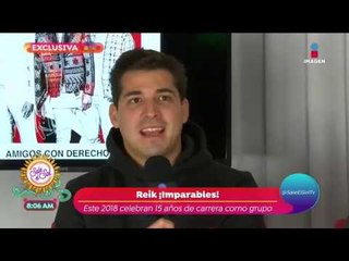 ¡Reik está feliz te trabajar a lado de Maluma! | Sale el Sol