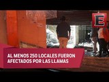 Locatarios del mercado Hidalgo demandan ayuda tras incendio