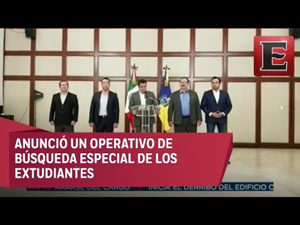 Gobernador de Jalisco se reúne con padres de universitarios desaparecidos