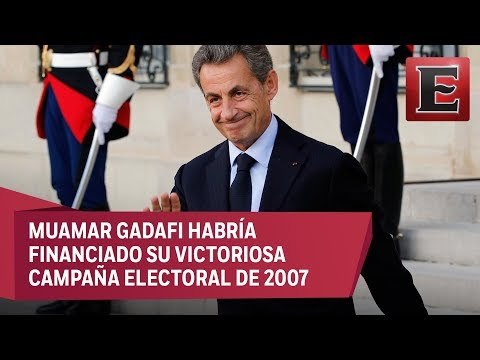 Detienen al expresidente francés Sarkozy por presunta financiación ilícita