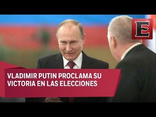 Gana Vladimir Putin su cuarto mandato de gobierno en Rusia