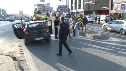 Maltepe'de Trafik Kazası 4 Yaralı