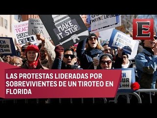 Marchas en EU para restringir la venta de armas