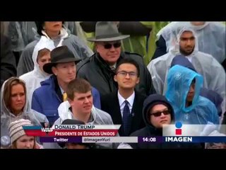 El primer discurso de Trump como presidente de EU