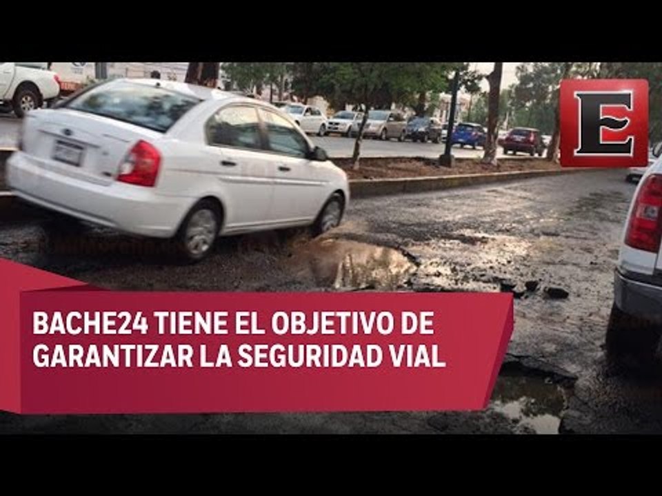 Lanza app para reportar baches en la CDMX