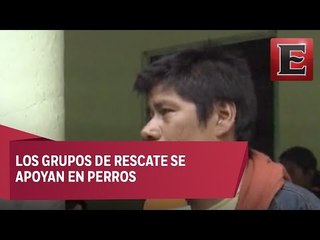 Continúa la búsqueda de víctimas en Puebla