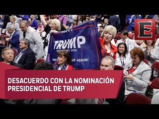 Revuelta contra Trump en la Convención Republicana