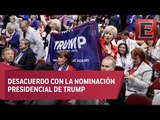 Revuelta contra Trump en la Convención Republicana