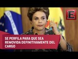Senado de Brasil aprueba juicio político contra Dilma Rousseff