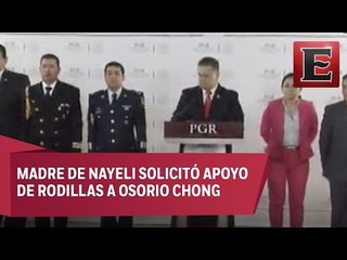 PGR entrega informe del rescate de la maestra Nayeli Elizabeth