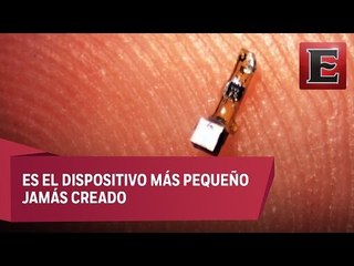 Crean en EU un chip del tamaño de un grano de arena