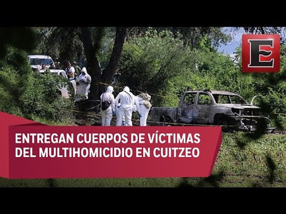 Entregan cuerpos de víctimas del multihomicidio en Cuitzeo