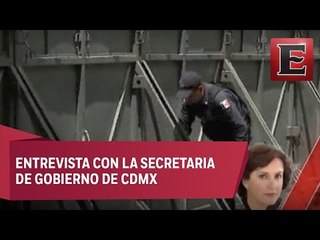 Patricia Mercado y el retiro de las vallas metálicas en avenida Bucareli