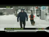 Nueva York sufre por las bajas temperaturas y la nieve