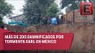 Tormenta Earl deja estragos en Puebla