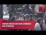 Comerciantes de Michoacán reportan pérdidas millonarias por movilizaciones de la CNTE