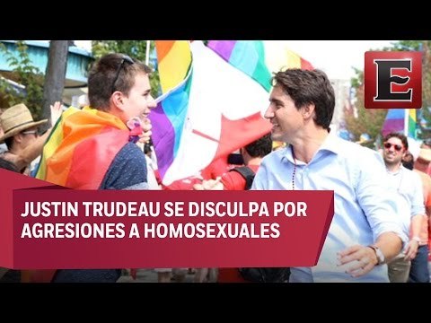 Justin Trudeau se disculpa con homosexuales
