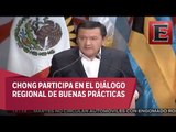 Osorio Chong participa en El Diálogo Regional de buenas prácticas