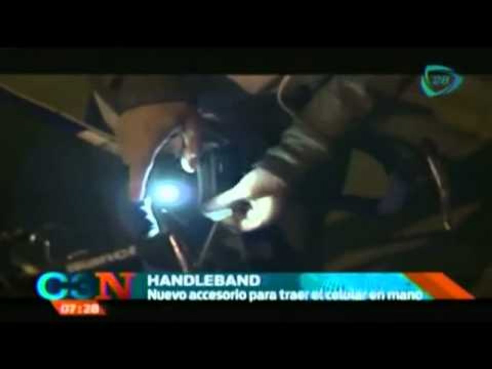 Handleband, nuevo accesorio para traer el celular en la mano