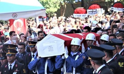 Şehit Uzman Çavuş  Ali Hekim’e  veda