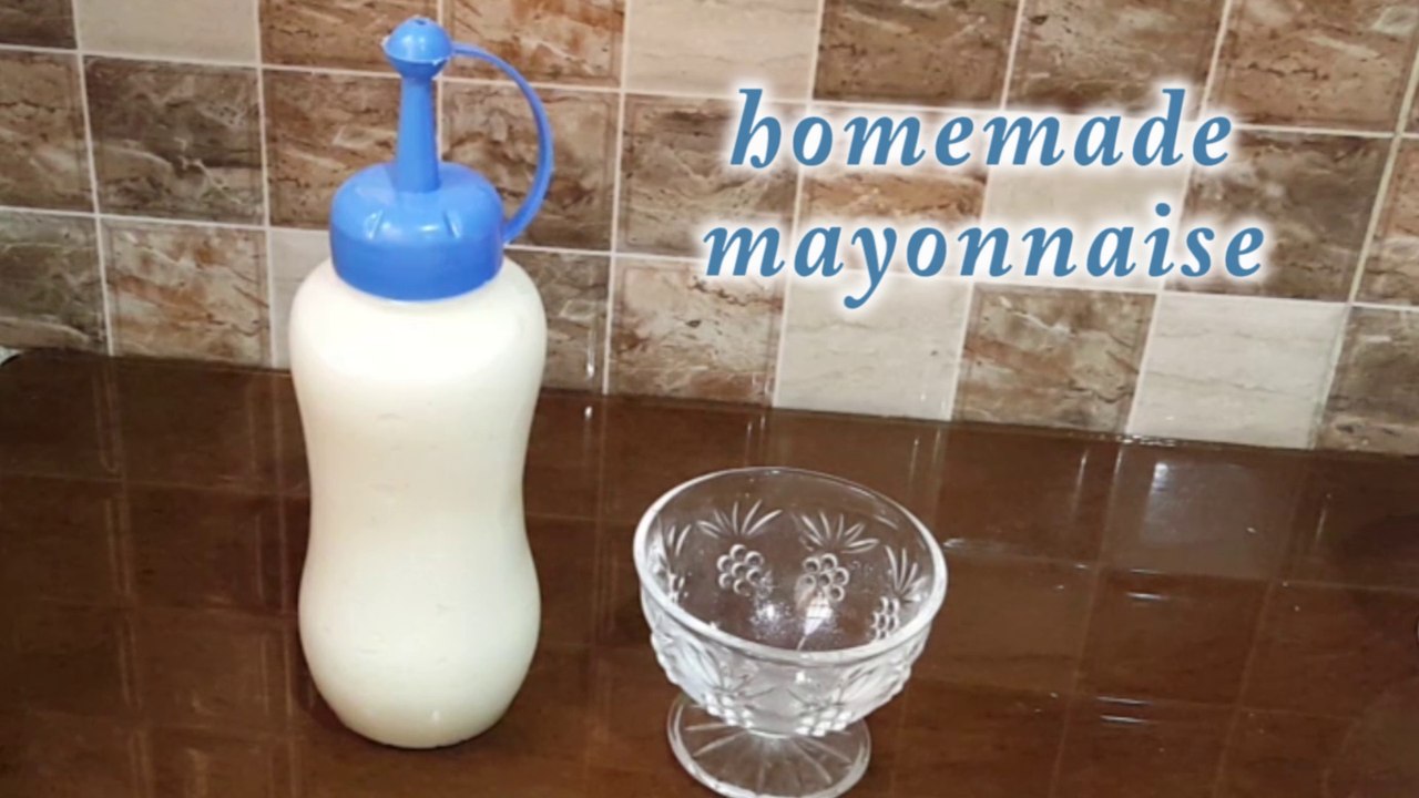 Perfect Homemade Mayonnaise / Easy Whole Egg Mayonnaise Recipe *cook with mariam*