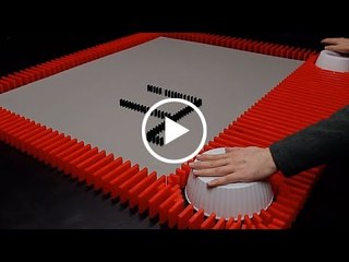 Etch-A- Sketch, stop motion de dominó