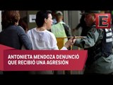 Policía venezolana agrede a madre de Leopoldo López, líder opositor