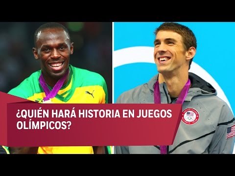¿Michael Phelps o Usain Bolt?