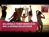 Los millennials tienen menos sexo que la generación anterior